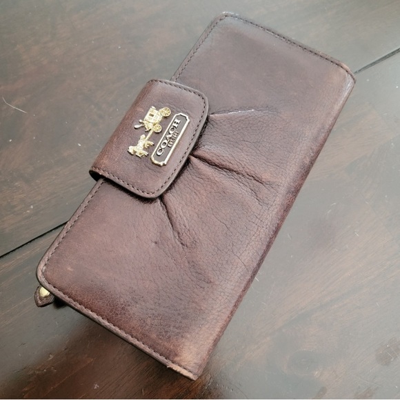 EUC Coach wallet and card holder, beautiful set - Picture 11 of 16